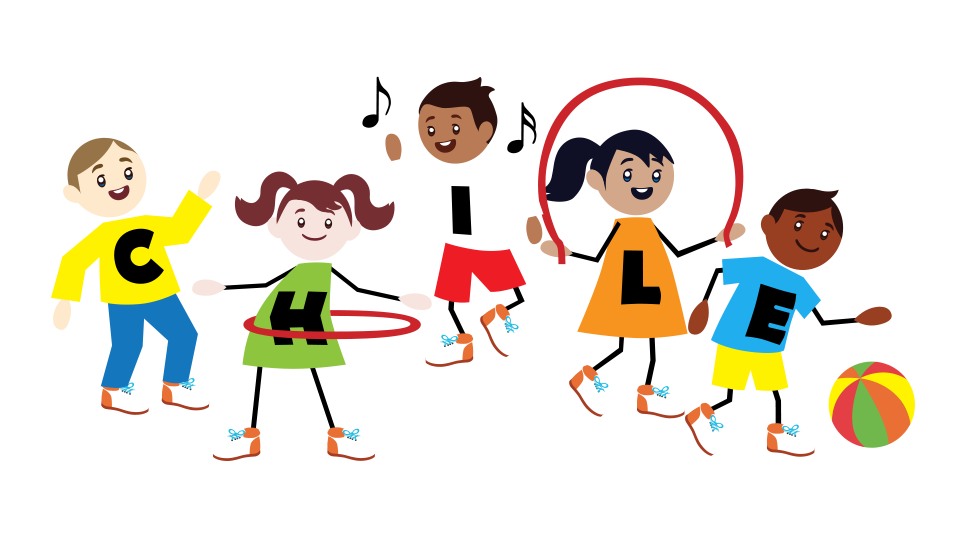 kids playing illustration 